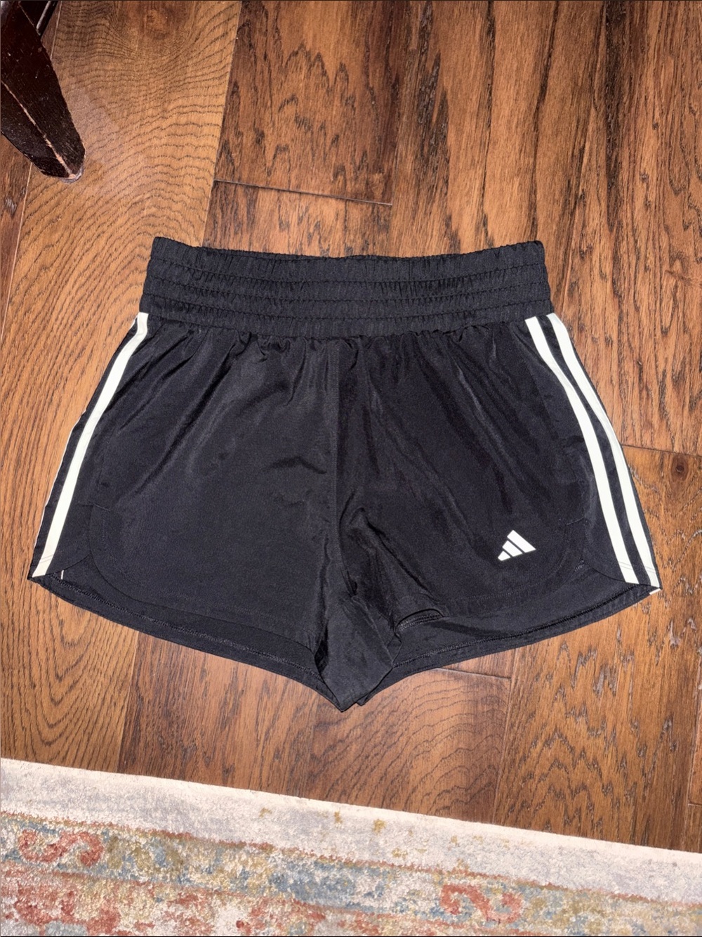 adidas Pacer workout training shorts - women’s size S (3”)